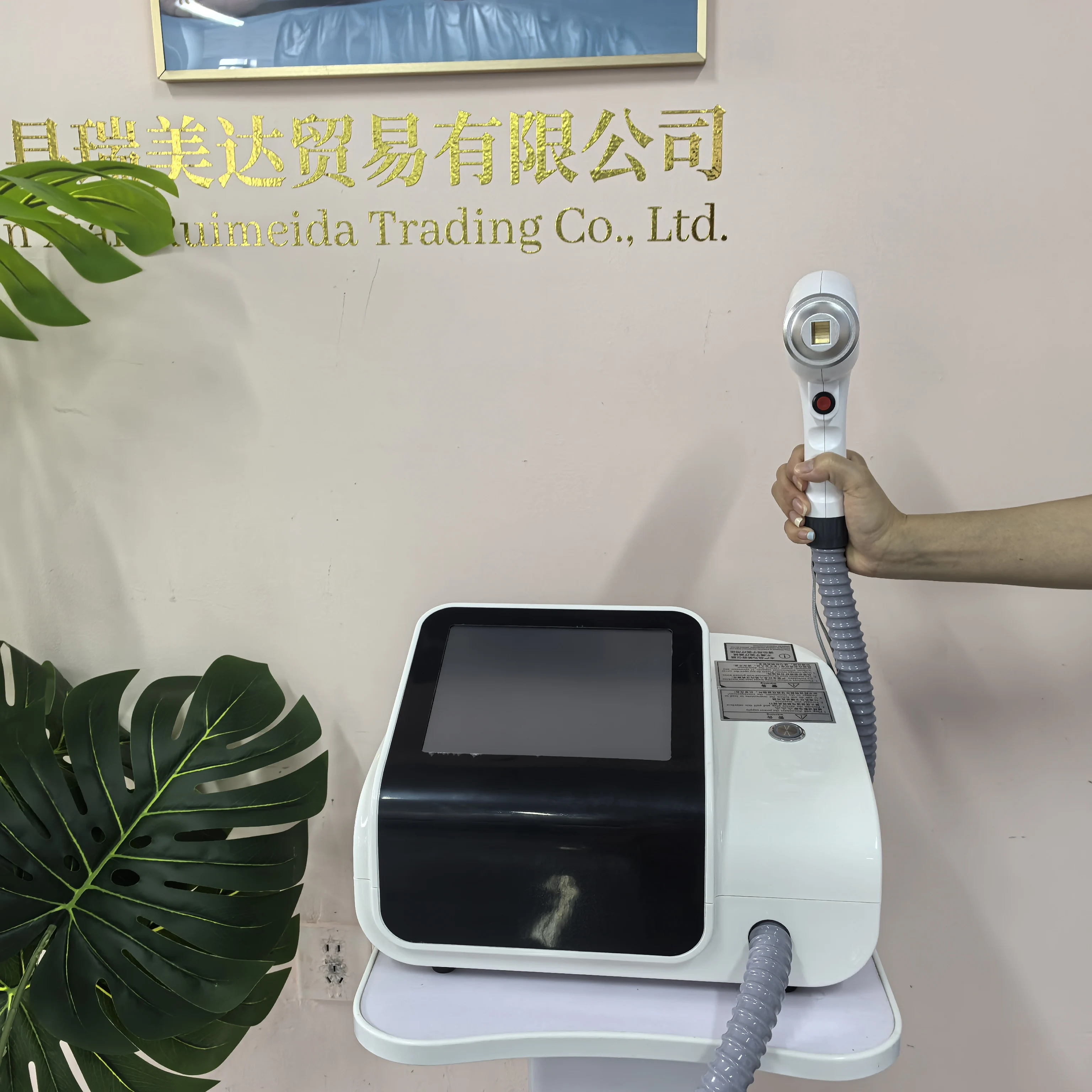 

4000W Diode Laser Hair Removal Machine 808nm Painless Ice Cooling Device 8-inch Touch Screen CE Certified for Salon Home Use All