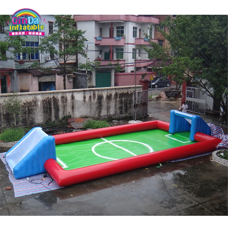 

Customized Soap Football Field Inflatable Soccer Pitch, Inflatable Soccer Field For Sale