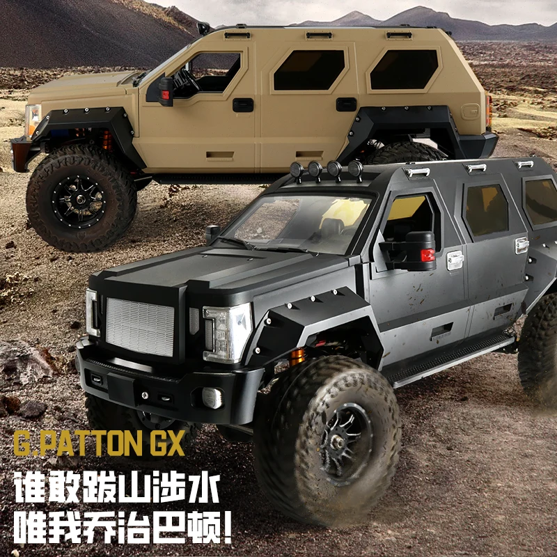 Hard Plastic Unassembled 324mm Wheelbase G.PATTON GX Body Shell For 1/10 RC Crawler Car hell Body Cage Upgrade Part