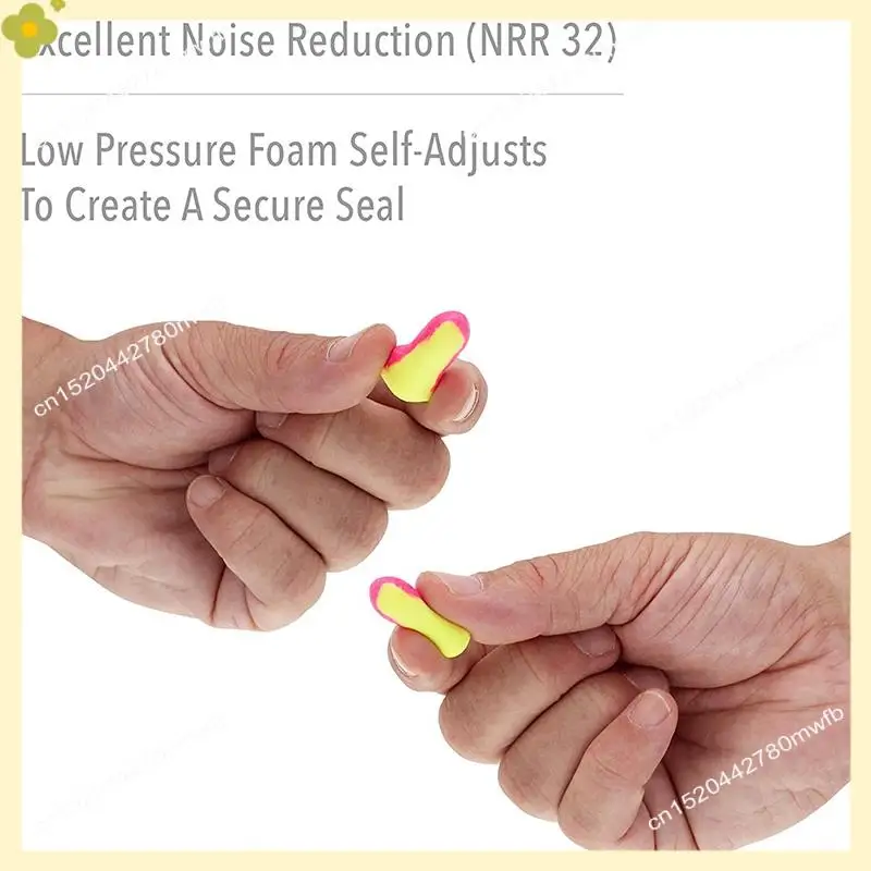 

LDHL100 пар звукоизоляционных беруш, противошумная губка, защитные беруши для работы, учебы, сна, беруши