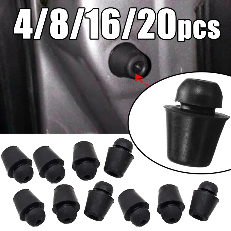 Car Door Shock Absorber Rubber Protector Auto Door/Trunk Shock Absorbing Gasket Rubber Pads Car Door Anti Shock Dampers Sticker