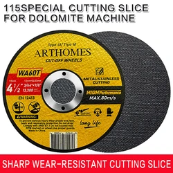 4-1/2 inch 115mm Metal Cutting Disc Resin Grinding Wheel Disc for Stainless Steel Iron Angle Grinder Cutting Circular Saw Blade