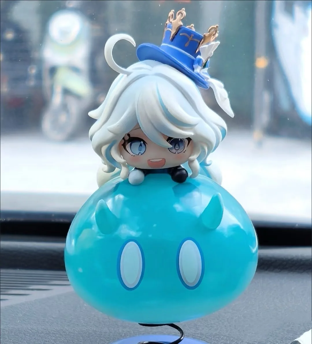 11,5 cm Gott des Wassers Q Version Furina Focalors Genshin Impact Animation Peripherie Cartoon Figur Sammlung Dekoration Spielzeug Geschenke