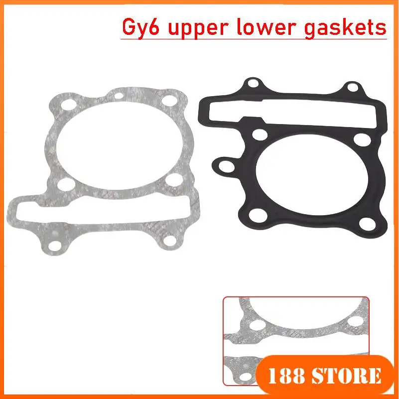 

Suitable for Baotian BT125T GY6 230cc 157QMJ 4T scooter cylinder gasket