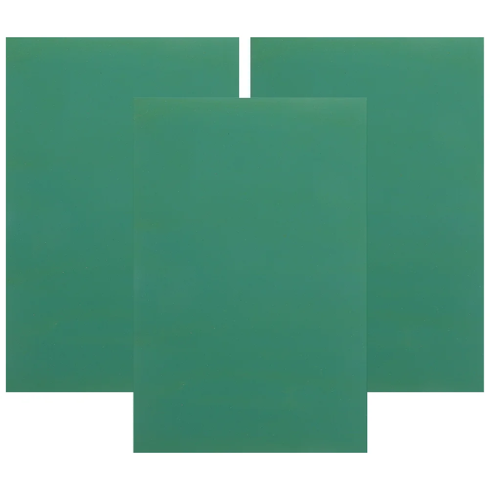 3 Pcs Scrapbooking Project Craft Mat Engraving Rubber Sheet Crafts for Kids Handcrafts Linoleum Table PVC Cutting Plate