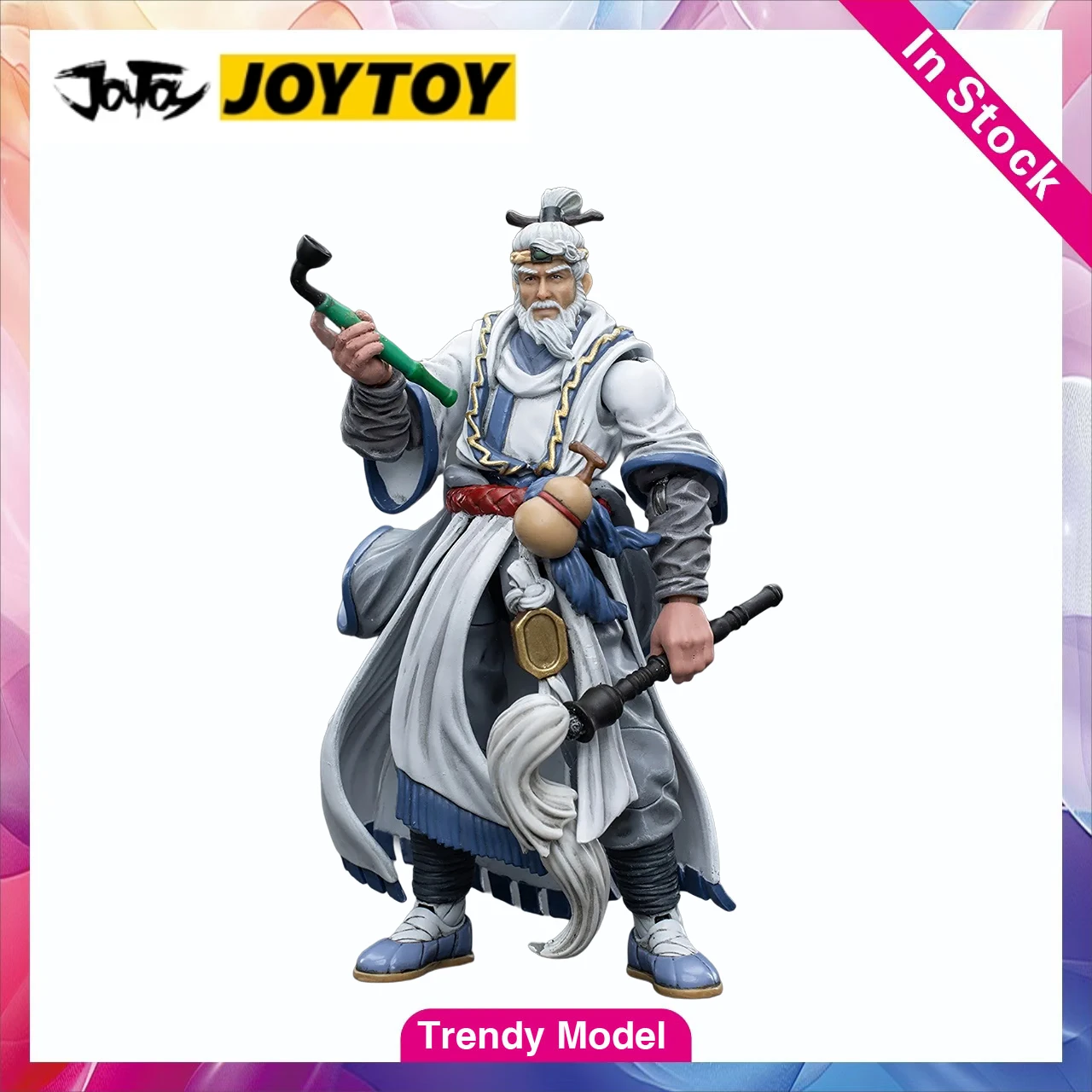 

【TM】JOYTOY Scale 1/18 Action Figure Dark Source-JiangHu Chief of Taichang Sect Dingchang Huo Model Toy Gift