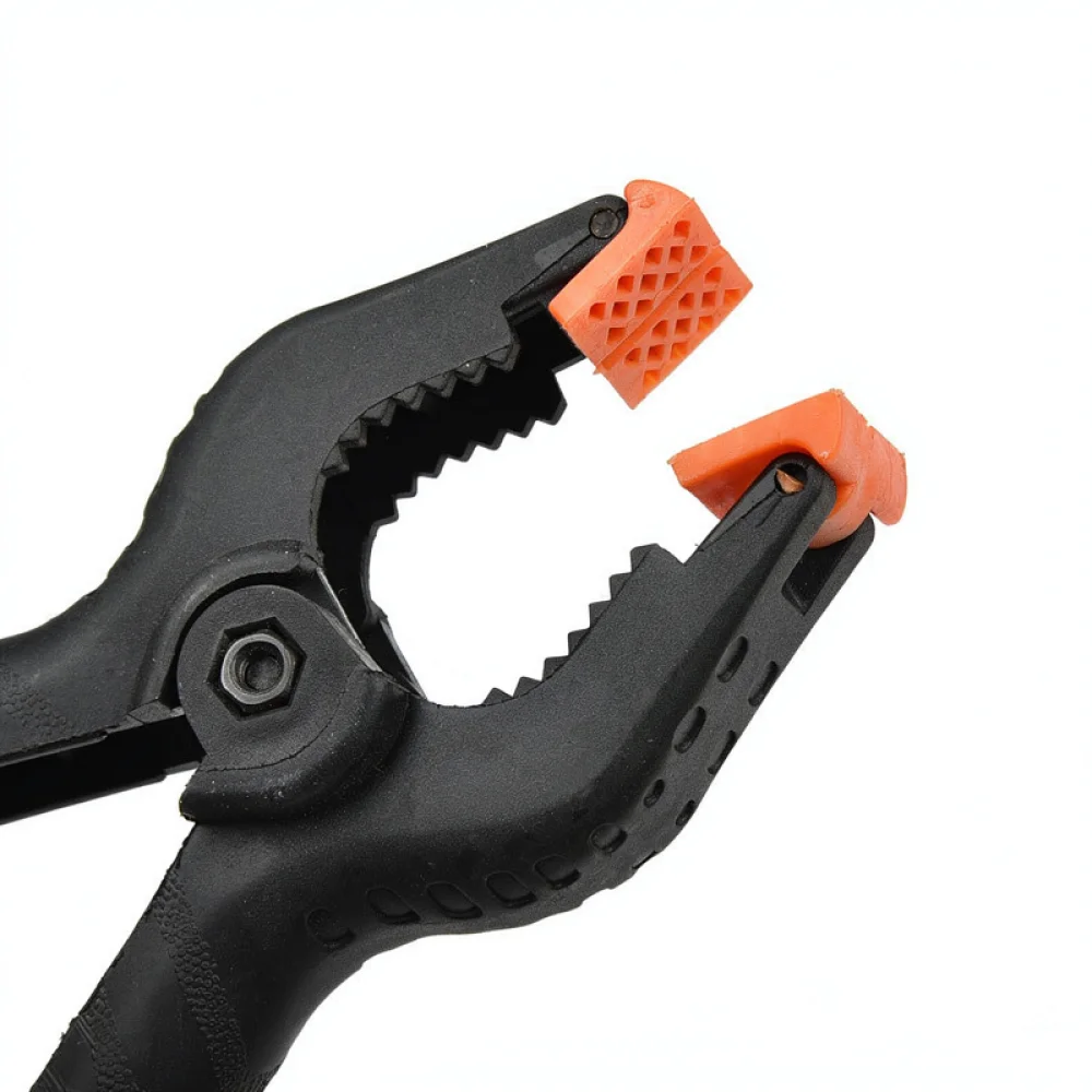 DZT Woodworking Carpentry Spring Clamp Nylon Backdrop Holder Handy Fixing Tool Powerful Grip Sturdy Clipping Accessory
