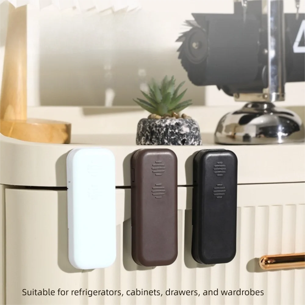 

Creative Plastic Refrigerator Lock Adhesive Anti-Opening Cabinet Door Lock Security Protection Child Lock Baby Safety