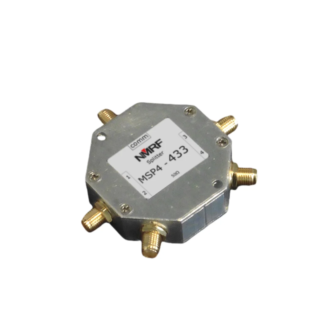 

400-460MHz 0.7 m Band ISM Frequency Power Splitter 4 Power Splitter/Combiner, SMA