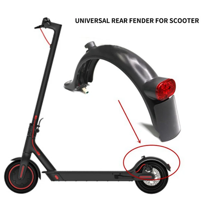 1 Set parafango per Scooter elettrico con luce per Xiaomi M365 Pro Pro 2 1 S