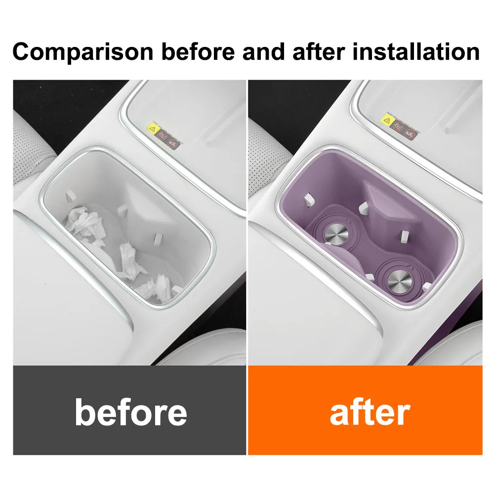 For Changan Deepal S05 2027 Silicone Pad For Central Control Water Cup Car Modification Parts Dust And Dirt Prevention