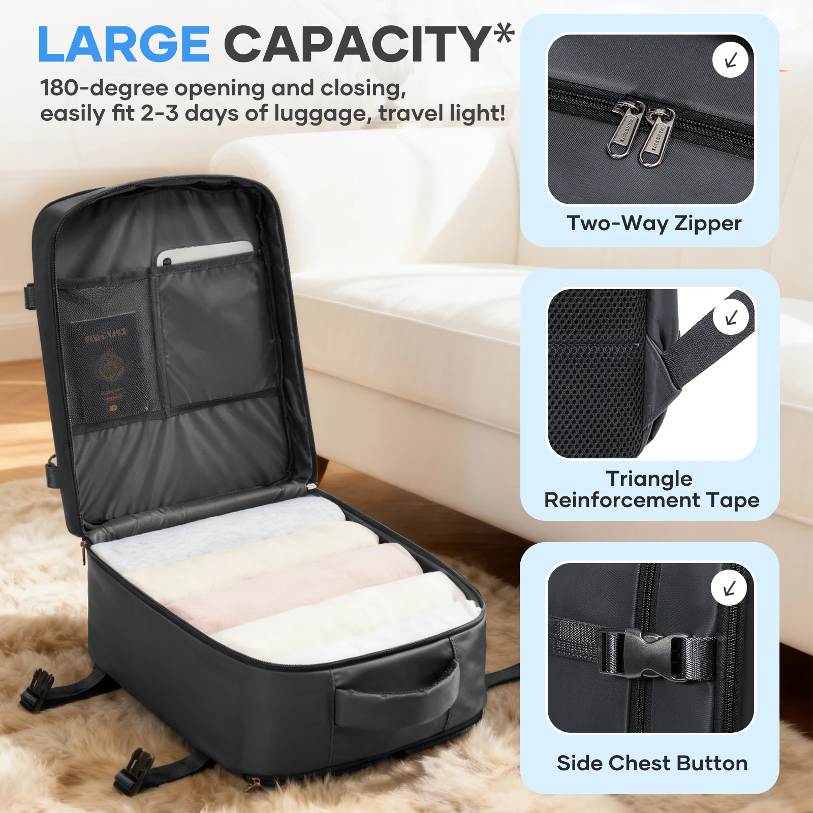 Thumbnail 4 - #31 Carry-On Luggage.Bag Comparison Guide