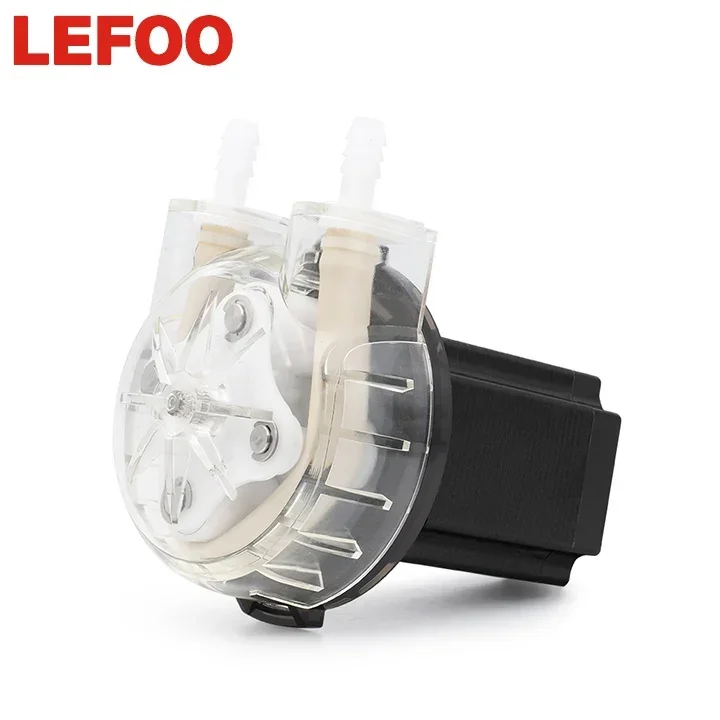 LEFOO infusion step motor peristaltic pump 24vdc peristaltic pump automat filling for printing machine