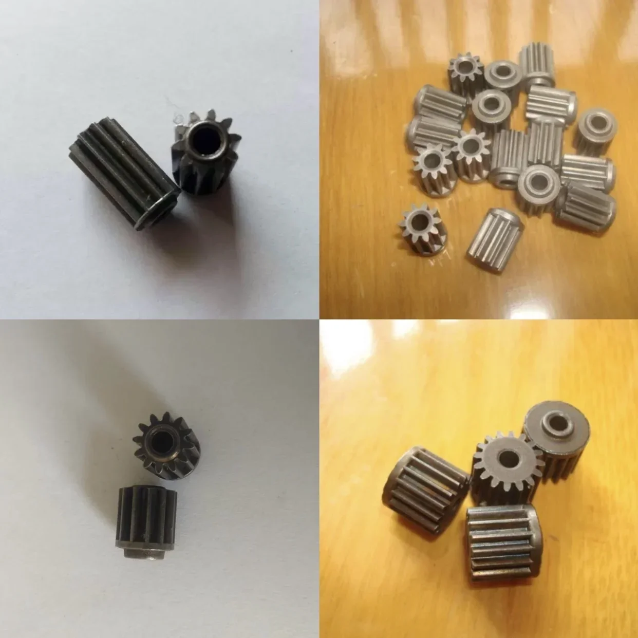 Gir baja logam 3MM 0.6M 10/12/16 gigi, suku cadang MOTOR DIY