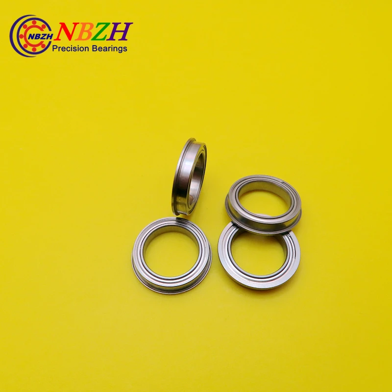 NBZH bearingF6702-2Z F6702 6702 F6702-2RS Chrome Steel Bearing GCR15 Deep Groove Ball Bearing 15x21x4mm With Flange