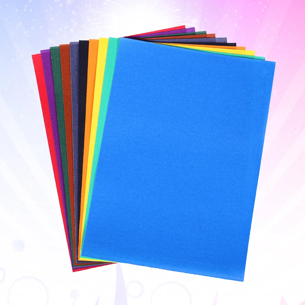 

10 Pcs Sandpaper Colorful Painting Kids Craft Colored Polishing for Crafts Child