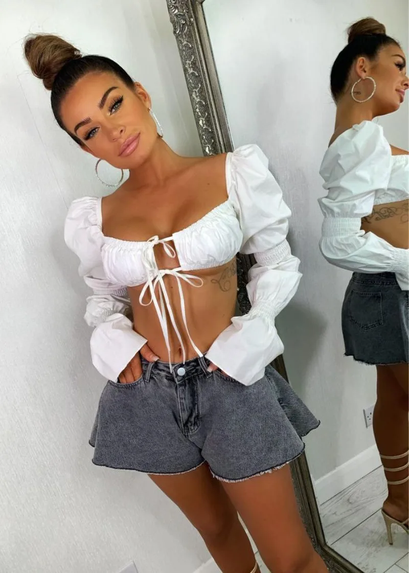 2022 Summer High Quality Sexy Women's Denim Shorts in Europe and America Three Color Hot Pants New Solid Loose Casual Shorts