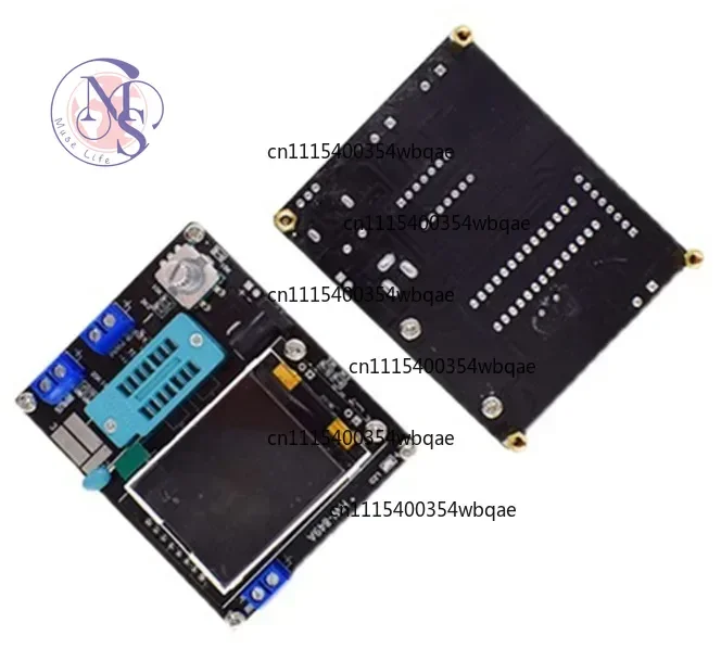 ZOCI-FOR-GM328 Multifunction Tester Transistor Diode Capacitance ESR PWM Square Wave Generator, Replacement Parts