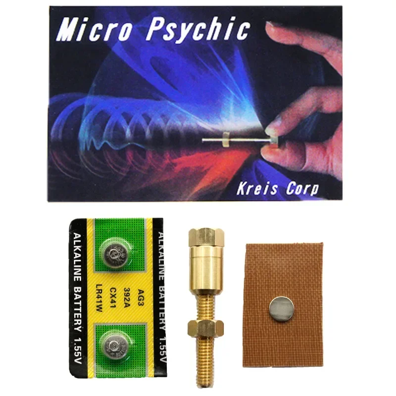 Idea Screw Automatic Rotation Psychic Magic Trick Rotation Creative Screw Magnetic Control  Magician Child Prank Toy Magician