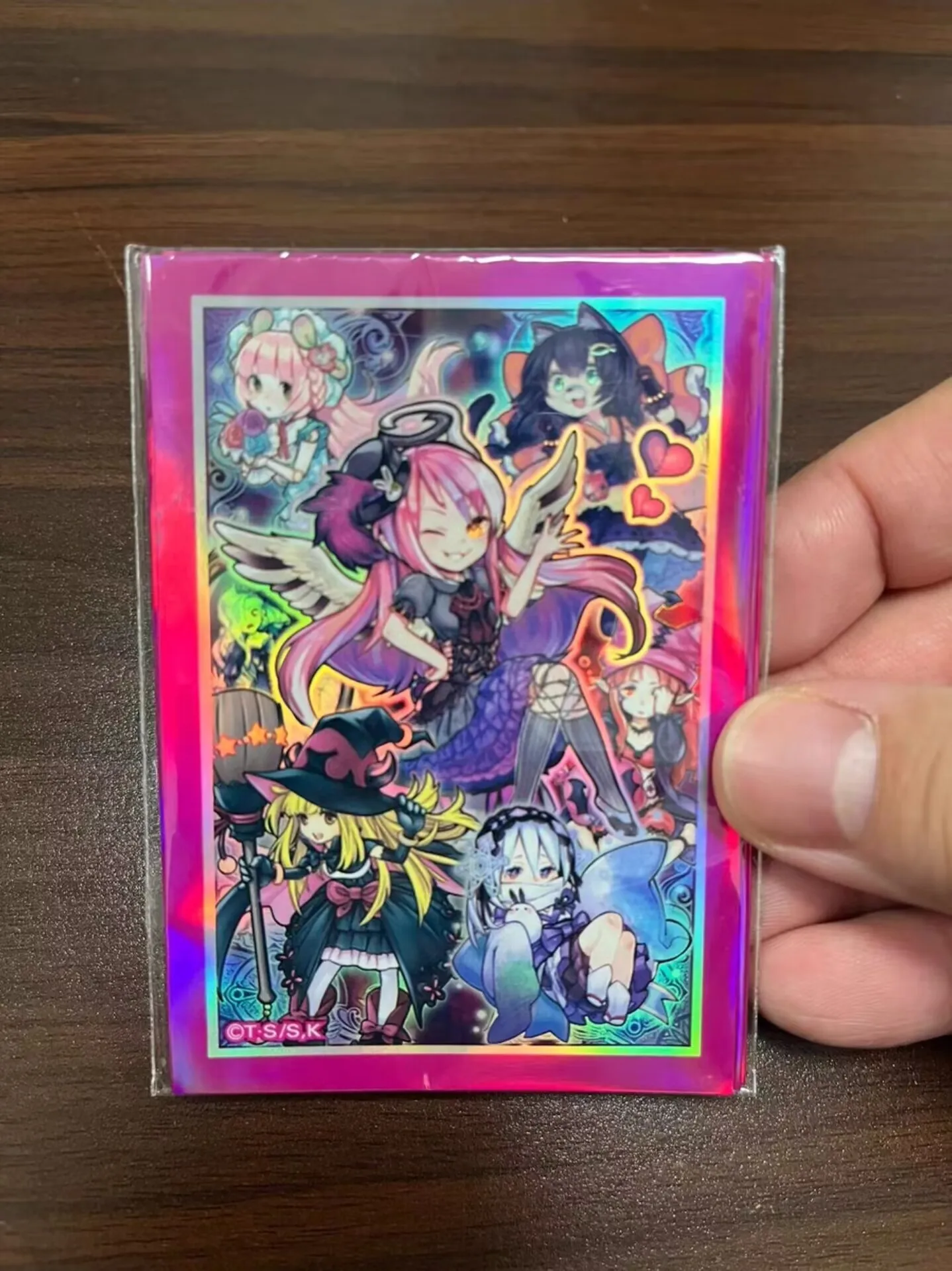 5 pezzi Yugioh KONAMI Duel Monsters Ghostrick Angel of Mischief Summer Official Collection Duelist Card Protector Sleeves