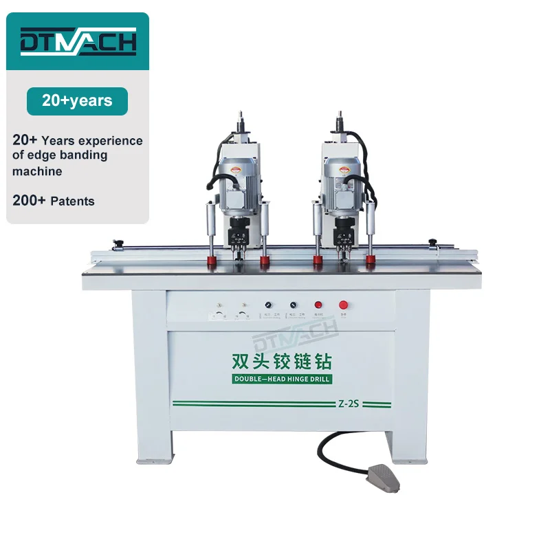 Z-2C Woodwokring Machine Wood Double Head Hinge Hole Drilling Wood Boring Machines