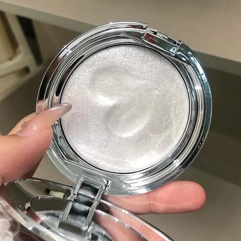 하이라이터 3 색 카멜레온 아이 섀도우 팔레트 내추럴 글로스 컨투어 방수 쉬머 하이라이터 파우더 팔레트 메이크업