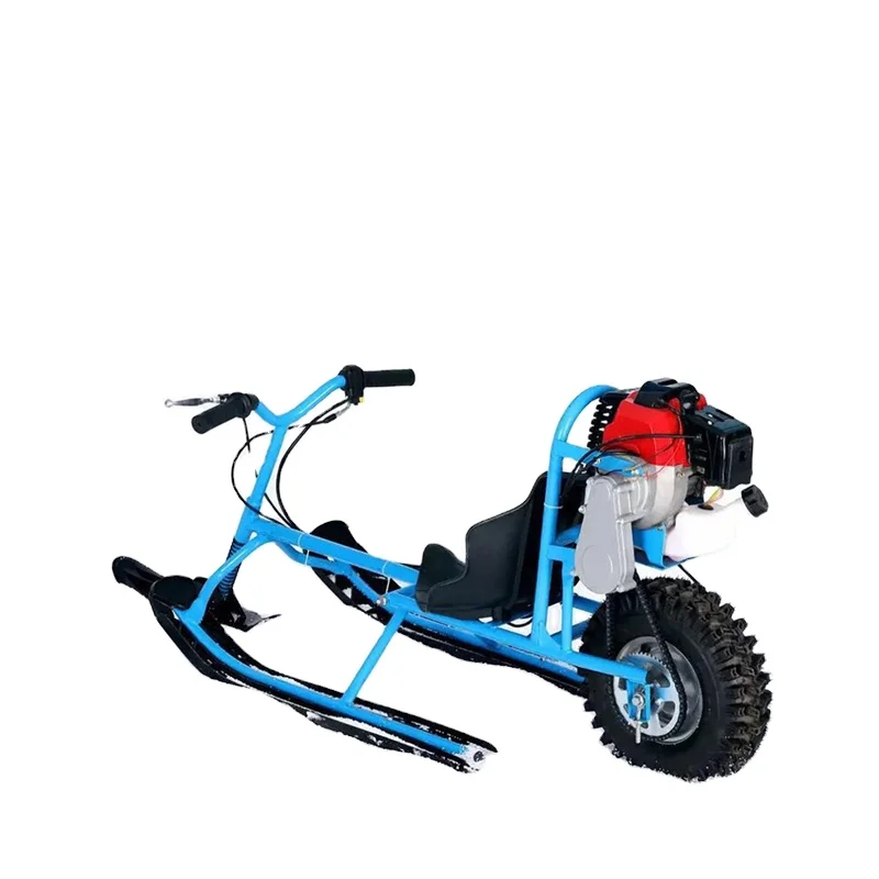 

Children Skiing Electric / Fuel Skiing Vehicle Directional Sledge Snowmobile