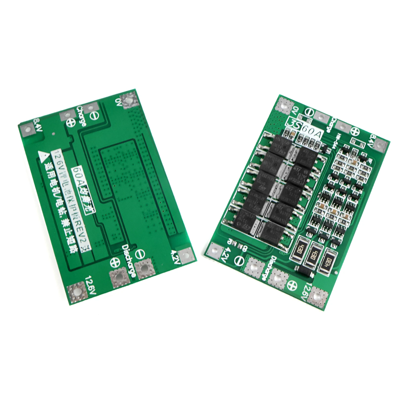 3S 4S 40A 60A Li-Ionen-Lithium-Batterieschutzplatine BMS 12V 16.8V mit Überladungsschutz und verbessertem Balancing für Bohrmaschinen und DIY-Anwendungen – Detail 6