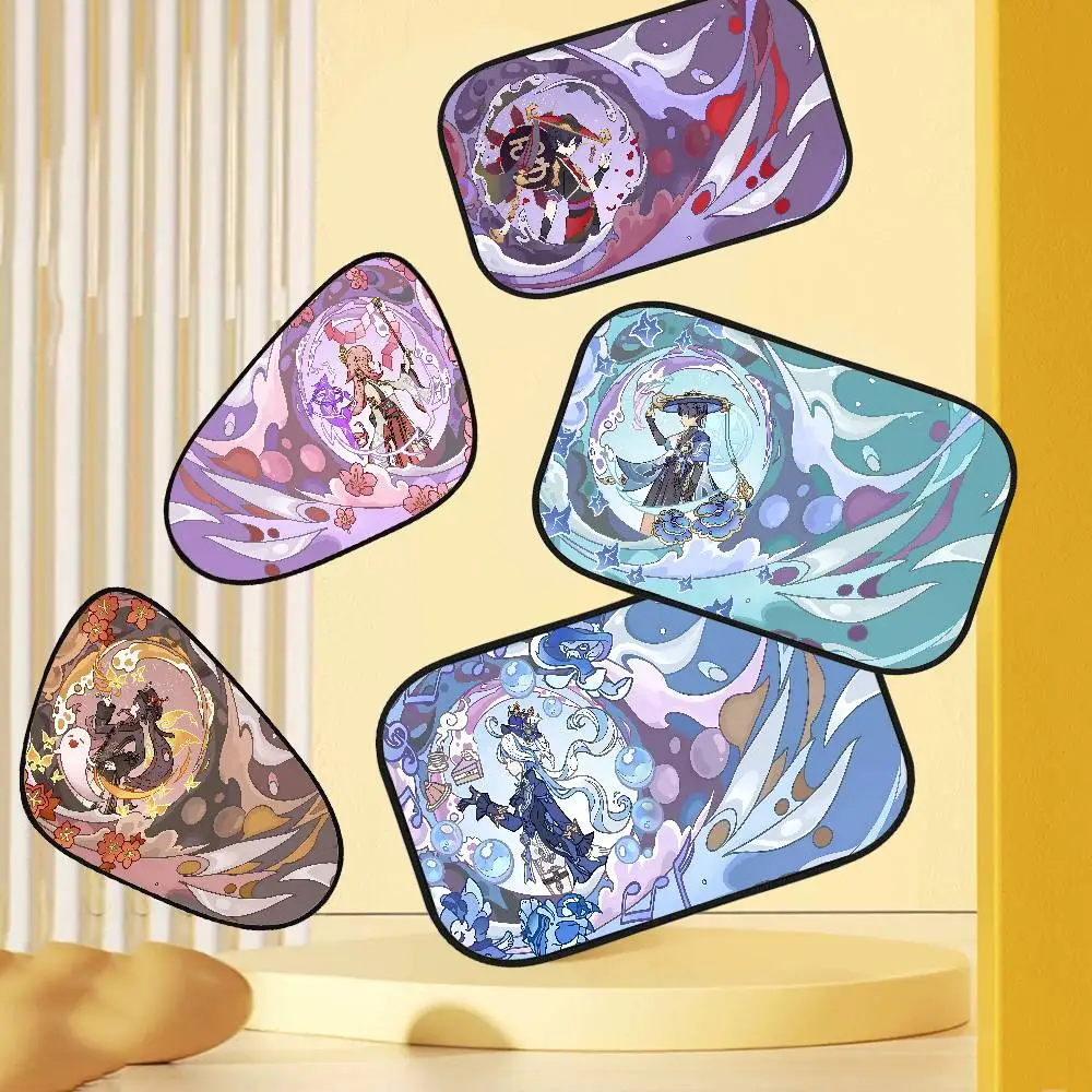 

Genshin Impact автомобильный солнцезащитный козырек, летняя пленка для окон автомобиля, солнцезащитный козырек, солнцезащитный крем для детского бокового окна, солнцезащитный козырек, занавеска, солнцезащитный крем