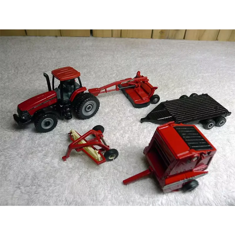 

Литой под давлением ERTL масштаб 1:64, набор для кошения и пробивания, модель трактора из сплава, Коллекционная игрушка, подарок, сувенир, украшение для дисплея