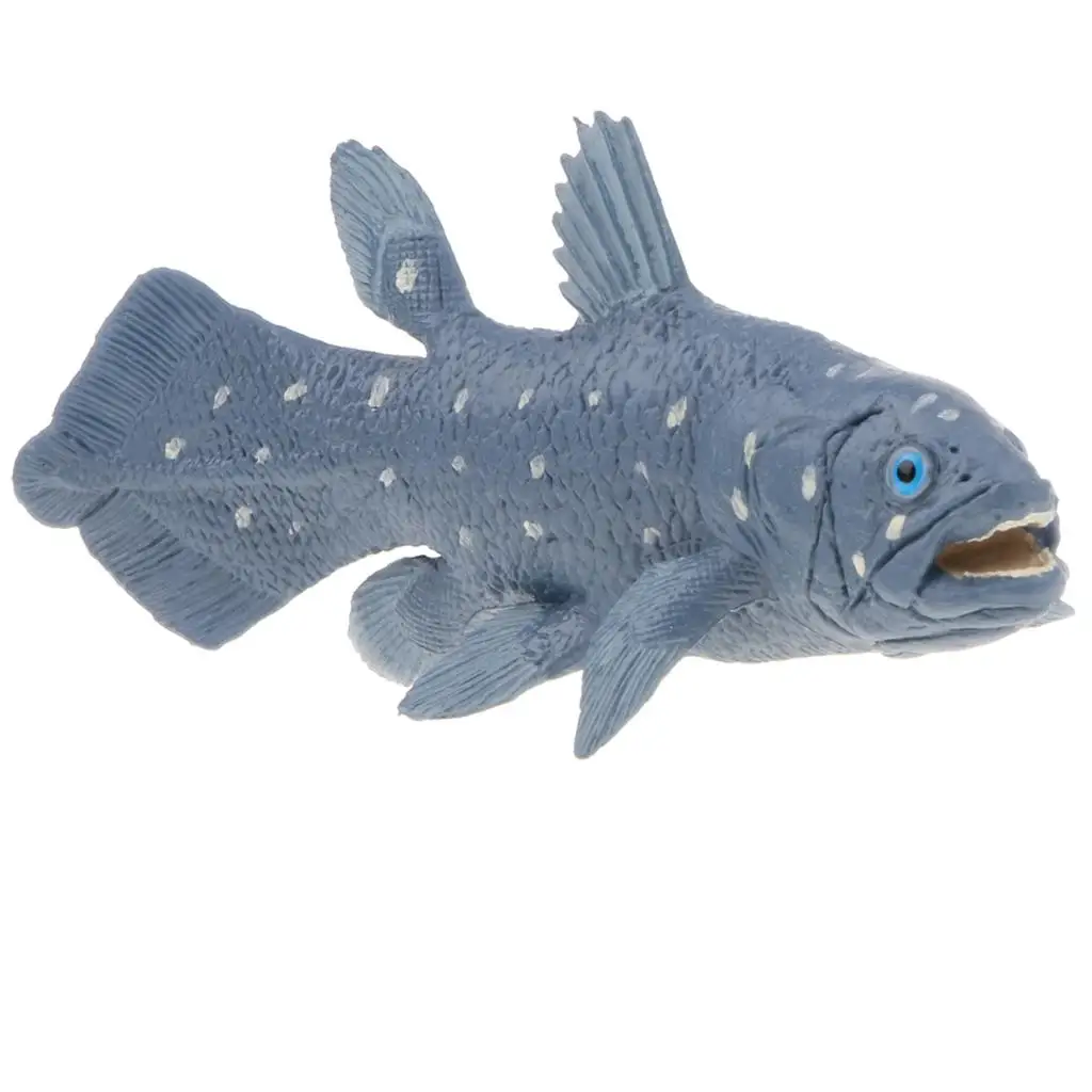 Figura de animal marino modelo Coelacanth de 5 pulgadas, juguete para niños