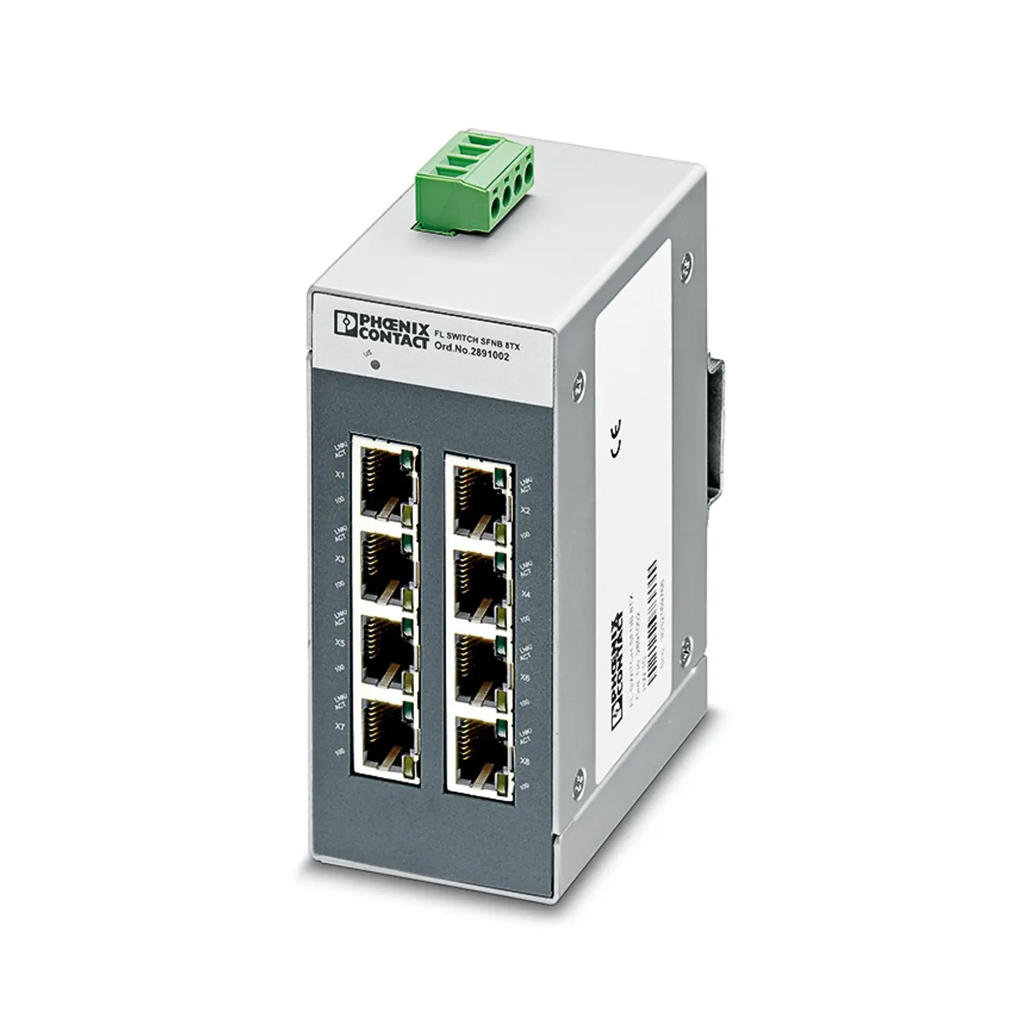 

2891002 FL SWITCH SFNB 8TX - Industrial Ethernet Switch