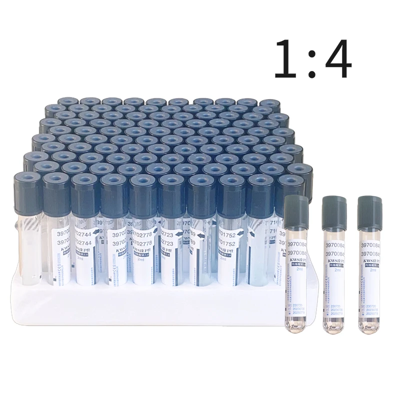 Lab Vacuum Blood Collection Tubes Sodium Citrate 4NC Coagulation Blood Collecting sampling tube Tube for biotic experiment