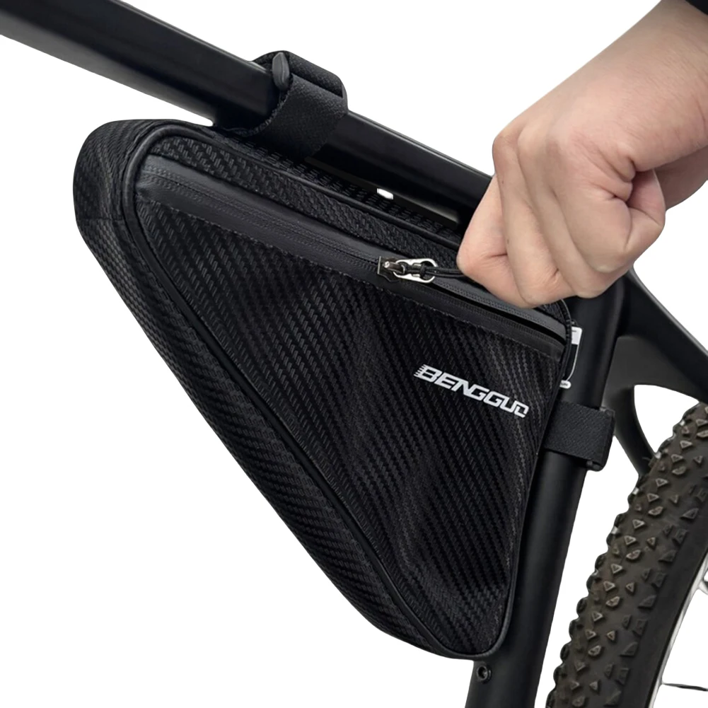 

Cycling Front Frame Bag Large Capacity Bicycle Frame Storage Bag Multifunctional Bike Front Tube Bag for Mountain Road Bike