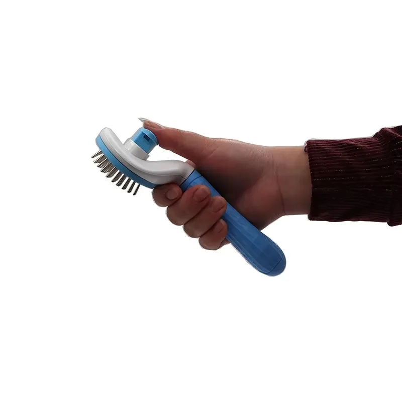 

10pcs Hot Sale High Quality Dog Grooming Comb Non-slip Metal Dog Combs