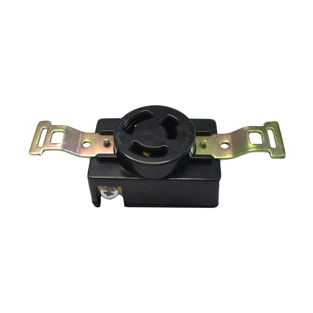 Gasoline diesel generator parts copper plug 168F / 170F / 188f / 1-8kw panel single phase anti dropping plug adapter socket