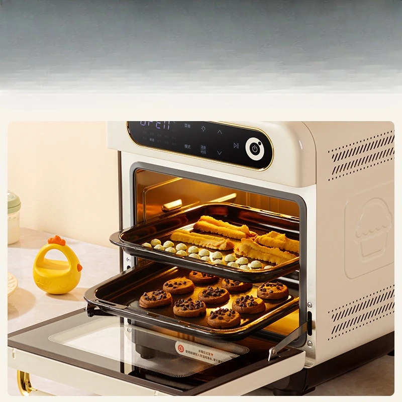 

Electric oven steaming and baking machine household desktop small steam oven air fryer multi-function three