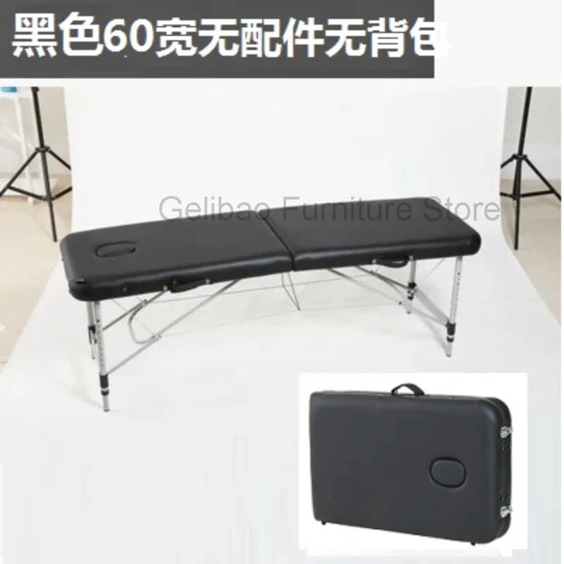 Stretchers Folding Massage Bed Portable Stable Professional Beauty Spa Tattoo Treatment Auxiliary Tables Salon Furniture