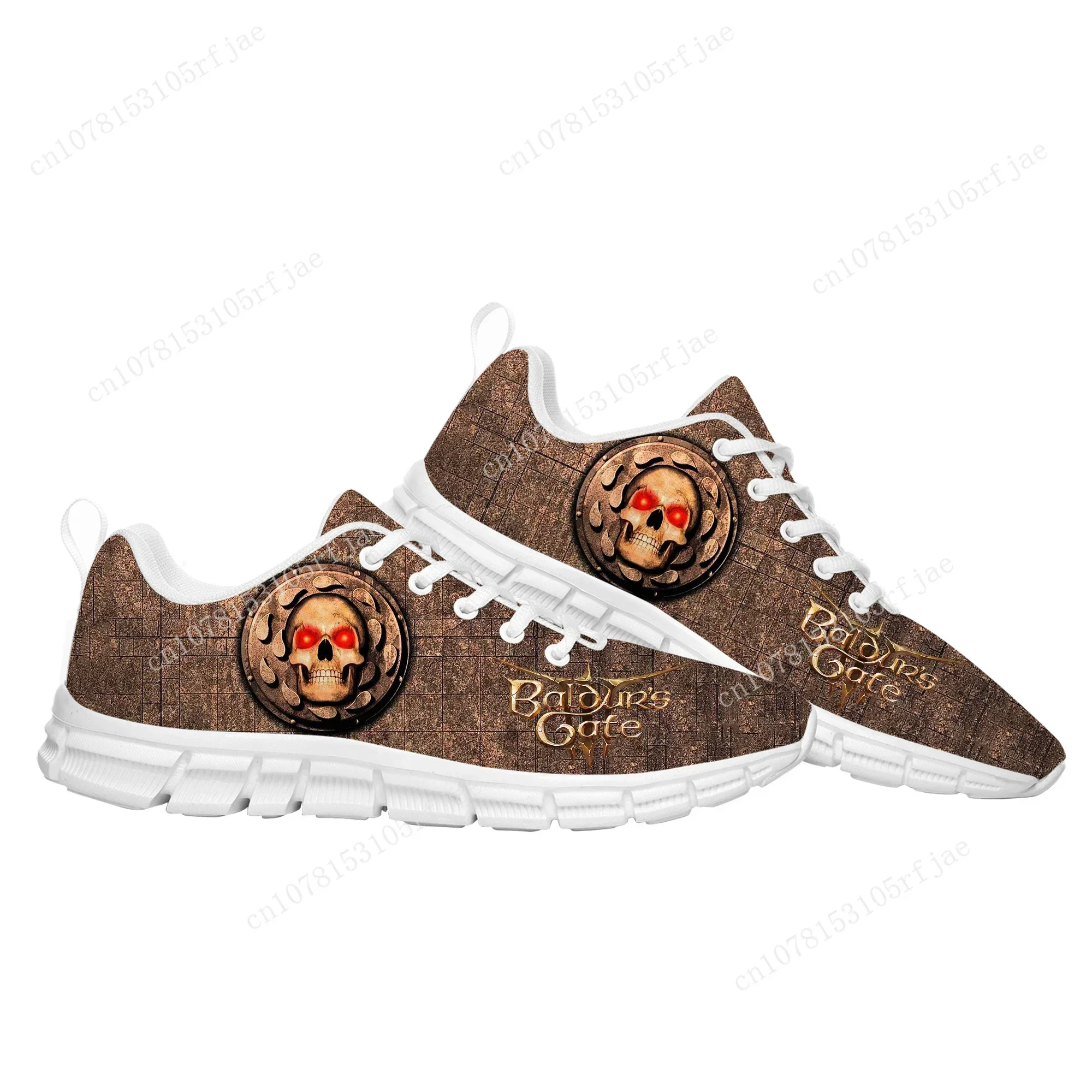 Baldur's Gate Sports Custom Shoes Cartoon Game Mens Womens  Sneaker Tailor Made Couple Built Shoes