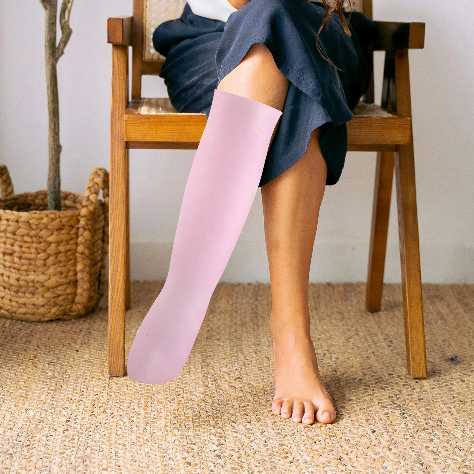 

1pcs Long Gel Moisturizing Socks For Dry Cracked Feet Overnight Repair Soft Elastic Foot Care Socks Women Men Spa Pedicure