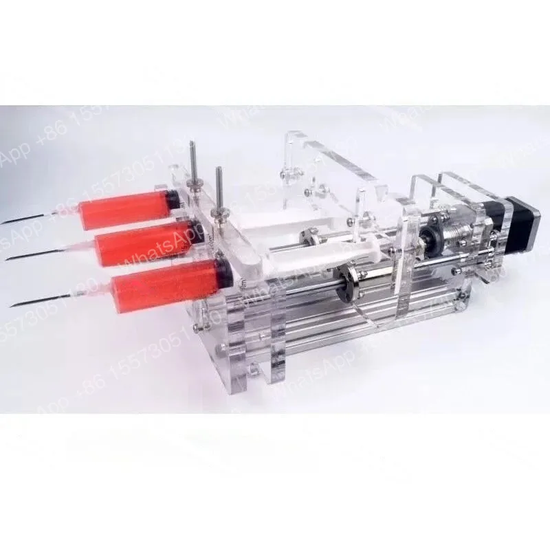 MR Desktop Syringe Pump Syringe Thruster Laboratory Micro Pump Dispenser 1ml~150ml 110V-220V
