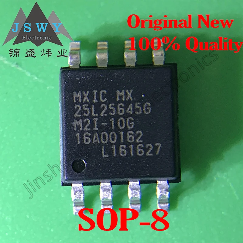 

(5/20 pieces) MX25L25645GM2I-10G SOP-8 MX25L25645GM2I/256Mbit Serial NOR Flash Chip/New Original Spot Electronics
