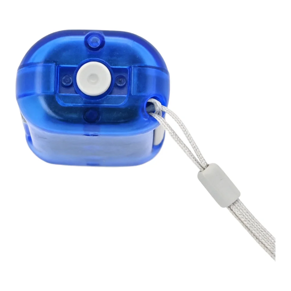1pc Portable Outdoor Hand-crank Generator Flashlight for mini Pocket Camping Light LED Hand Press Crank Camping Lamp Light For