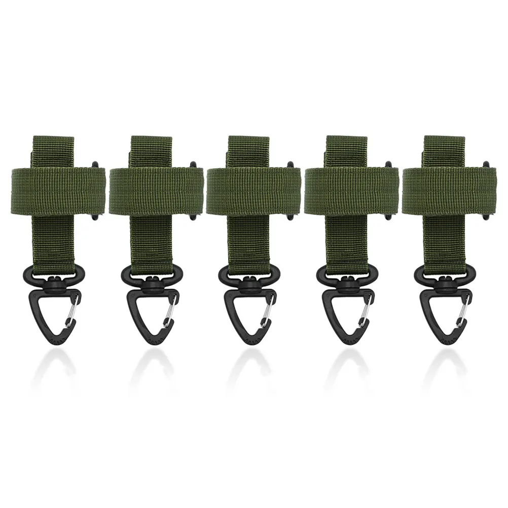 

5pcs Multi-Function Glove Holder Belt Straps Durable Nylon Camping Rope Holder Adjustable Portable Strap For Outdoor Climbing
