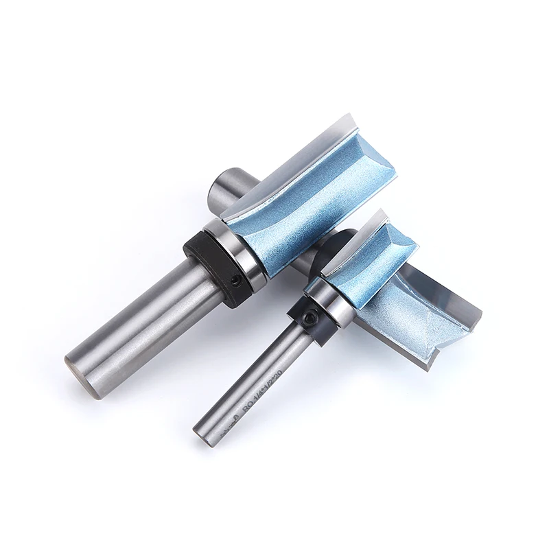 HUHAO Trim Router Bit with Bearing 1/4
