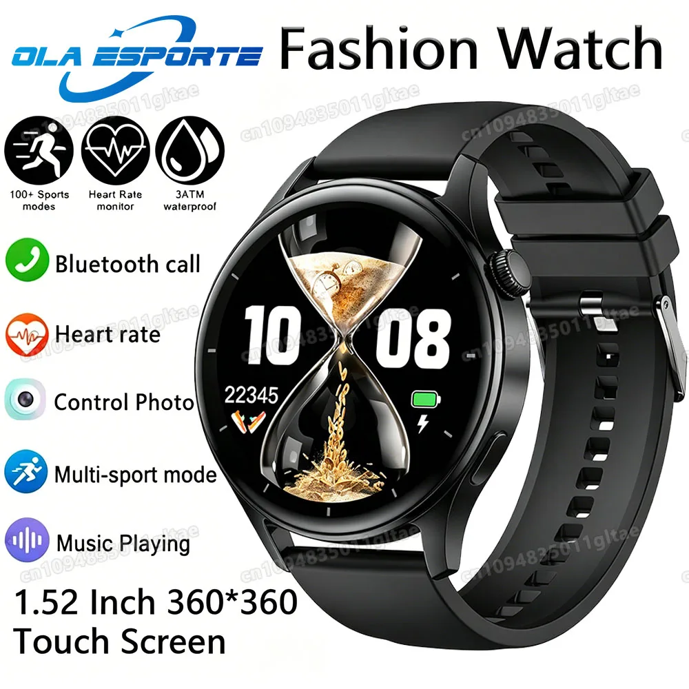

2026 New Men's Smart Watch Women's Gift 2.01inch HD Full Touch Screen Sports Fitness Watch Electronics Bluetooth Talk Smartwatch