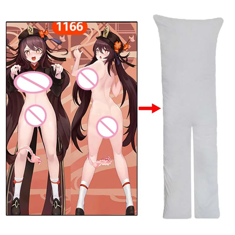 

Anime Pillowcase for Split Legs EX Dakimakura 150cm 2WAY Waifu Pillow Cover Genshin Impact Hu Tao Custom Onahole Dakimakura