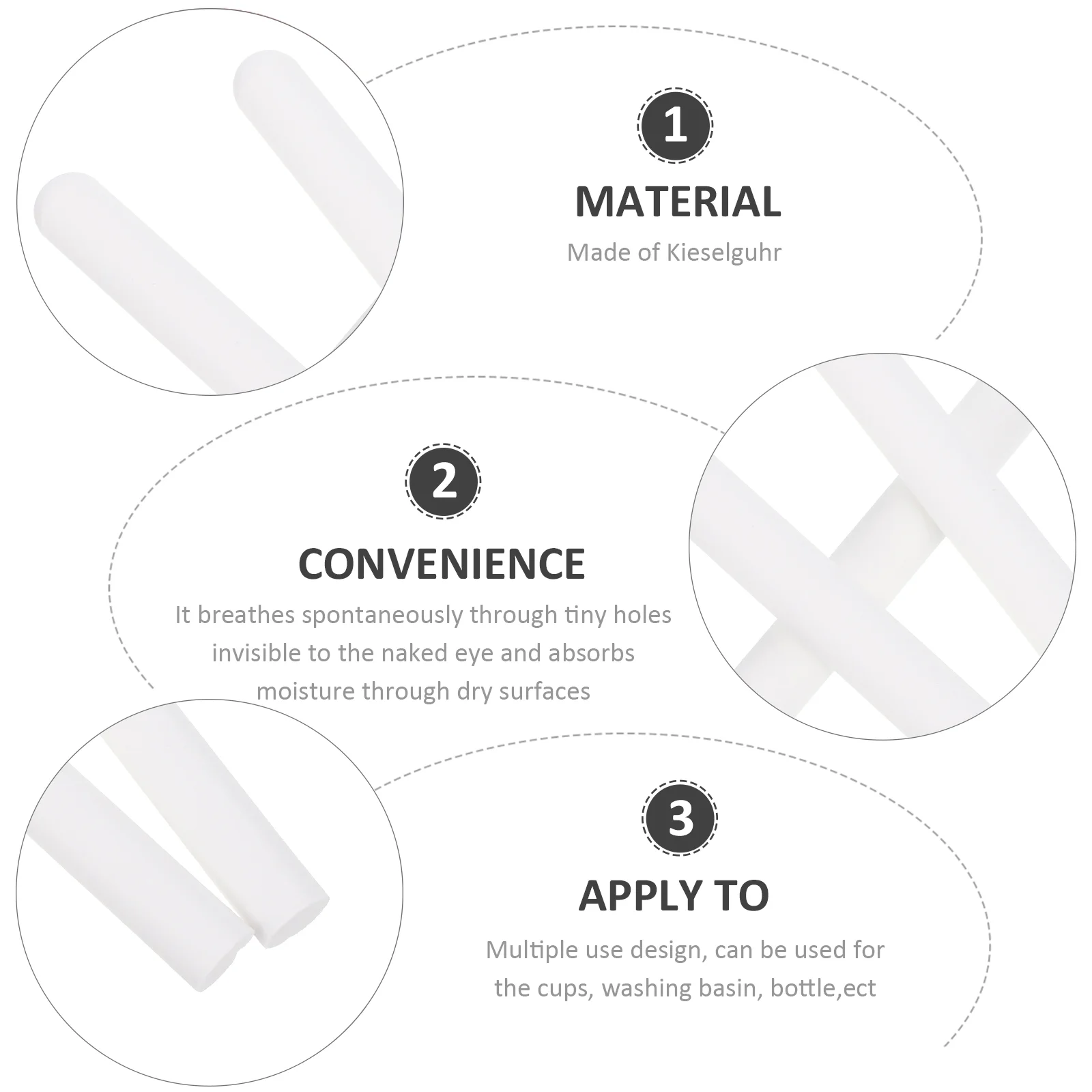 Purifier Dehumidifier Planet Earth Dehumidifying Wash Basin Rod Household Desiccant Sticks