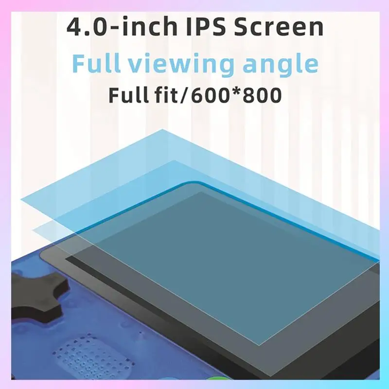 AB25-R39S Retro Handheld Video Game Console Linux System 4 Inch IPS Screen Portable Pocket PSP Video Games Player 64GB