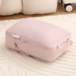 Travel Compression Packing Cubes Bag Portable Suitcase Clothes Organizers Waterproof Luggage Storage Cases Drawer Bags